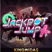 Jackpot Jump card game icon with prize arrow
