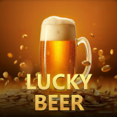 Lucky Bear cartoon bear icon