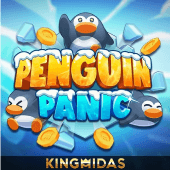 Penguin Panic cartoon penguin icon