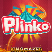 Plinko peg board ball drop icon
