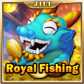 Royal Fishing crown-themed arcade icon