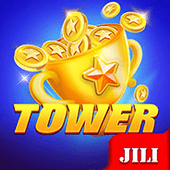 Tower stacked blocks game icon